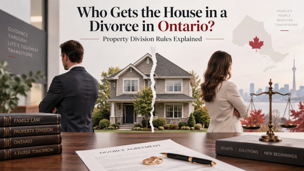 Who Gets the House in a Divorce in Ontario? Property Division Rules Explained